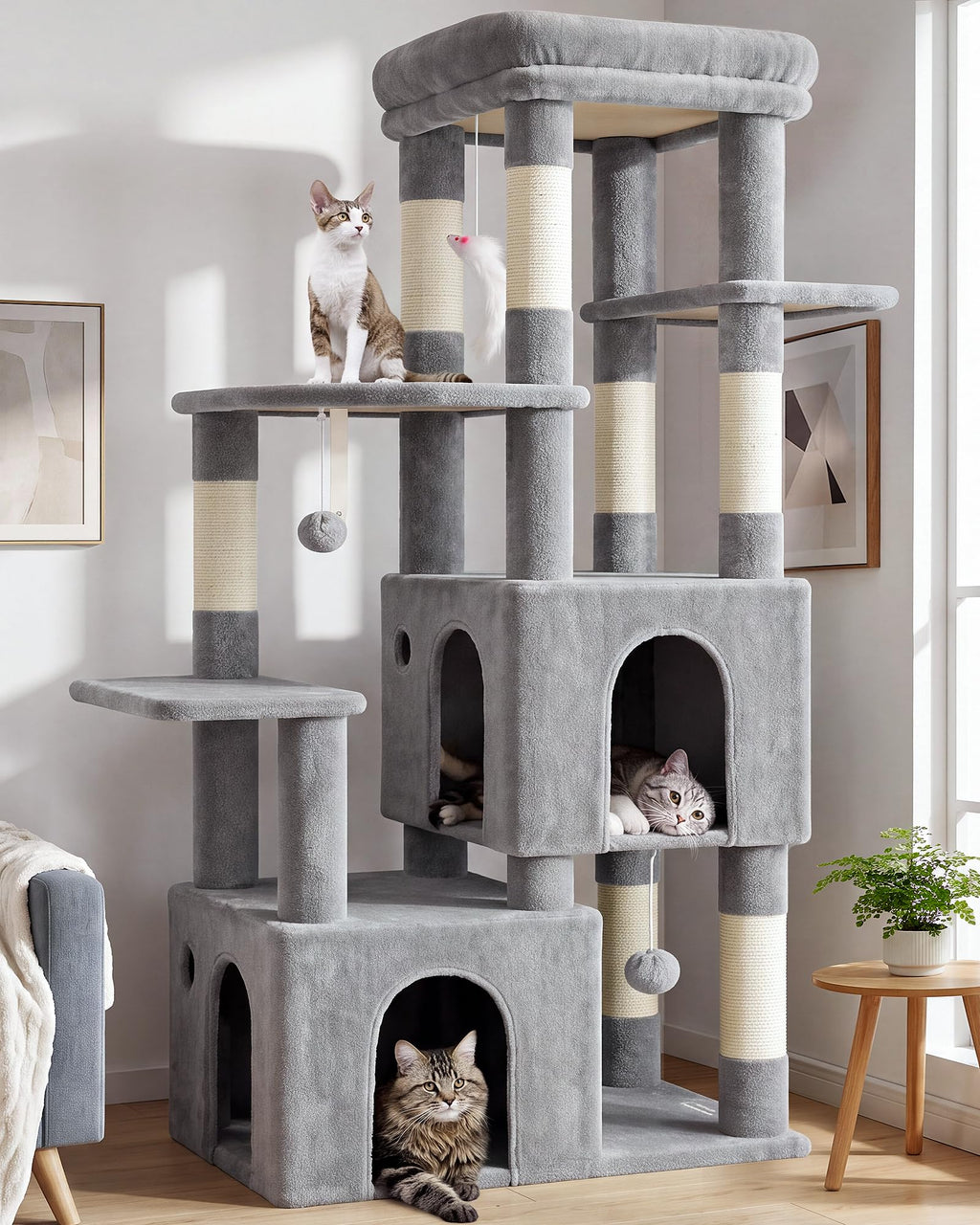 Light Grey Cat Tree P424796