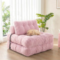 3-in-1 Folding Sofa Bed Convertible Futon Chair I453588