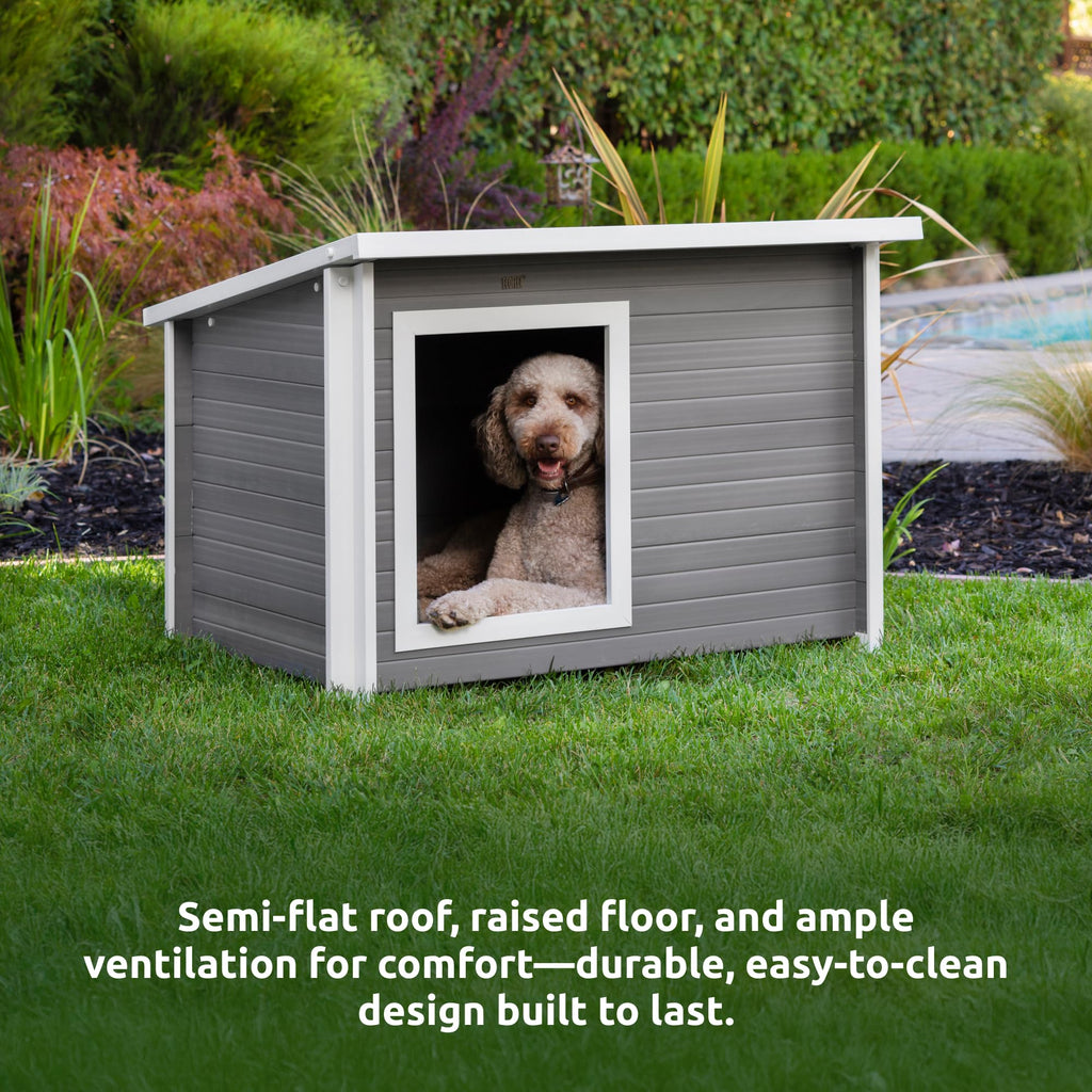 X-Large Grey Dog House M3436