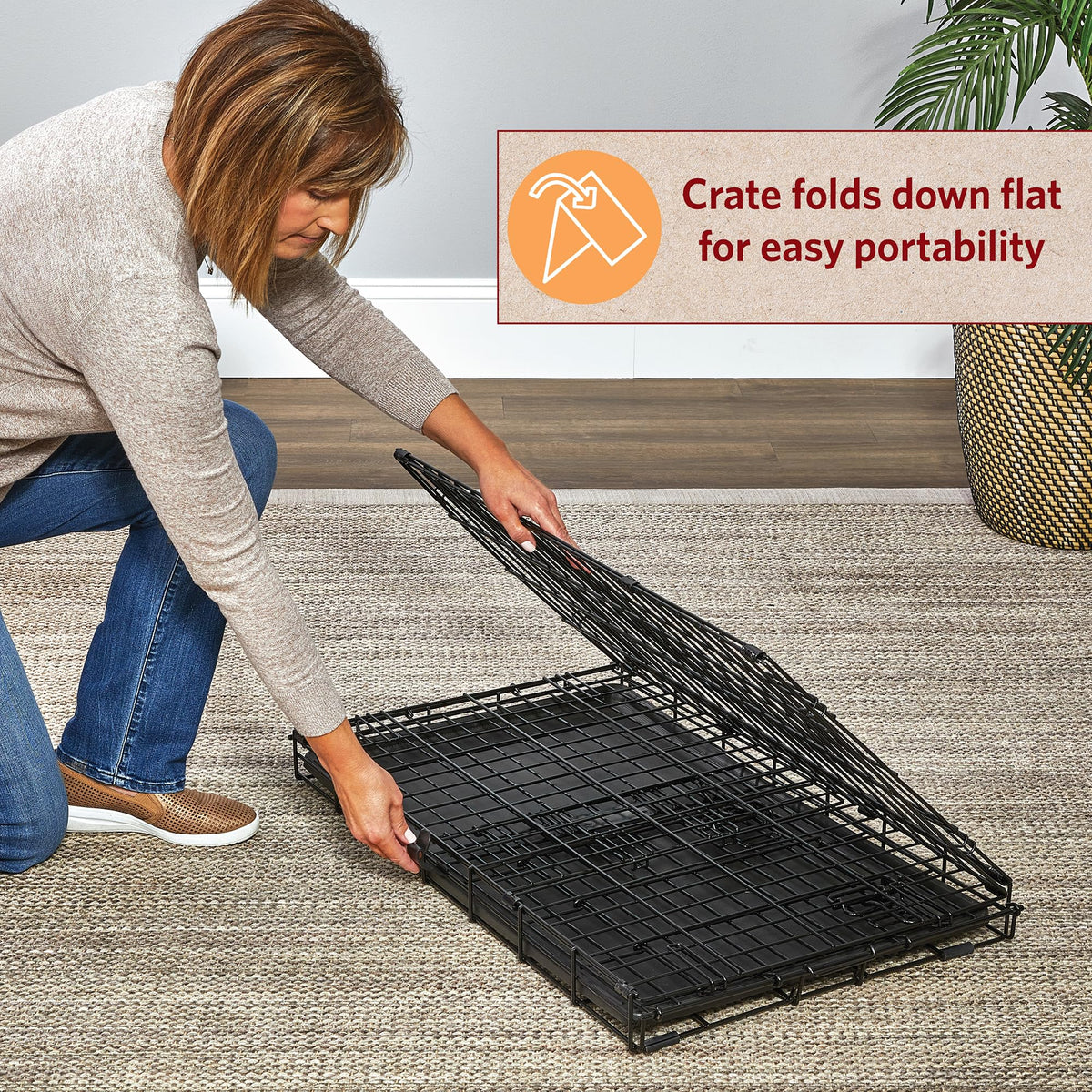 42-Inch Double Door Crate X169189